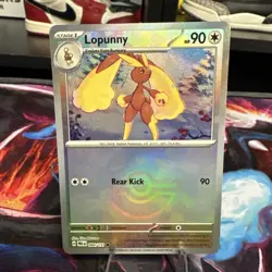 Lopunny [Master Ball] #84- Pokemon Prismatic Evolutions NM - Image 1