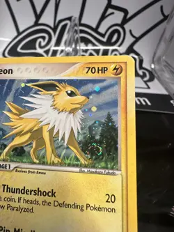 Jolteon [Holo] #3 Pokemon POP Series 3 SWIRL LP- - Image 2