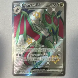 Pokemon TCG Noivern ex 220/091 SV Paldean Fates Shiny Ultra Rare Holo FA - Image 1