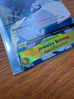 One Piece Card Game: Jewelry Bonney OP08-105 Alt Art: Illustration Box Ex - Image 2
