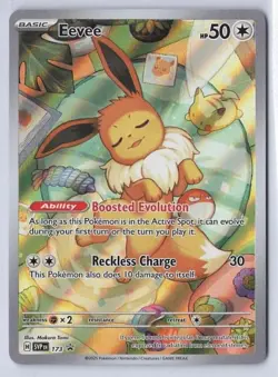 Eevee 173 Sv: Scarlet & Violet Promo Cards Holo Pokemon TCG NM/M - Image 1