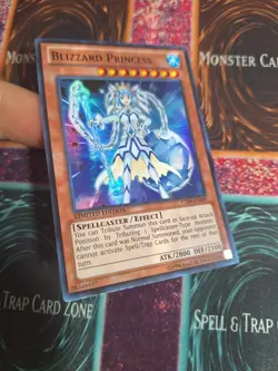 Yu-Gi-Oh! Blizzard Princess CT09-EN009 Limited Super Rare Near Mint a1/ - Image 2