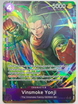 Vinsmoke Yonji (Alt Art) R OP06-067 - The Best - One Piece TCG - Image 1