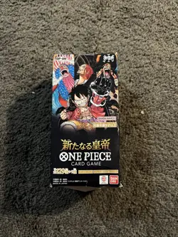 Sealed Japanese OP-09 One Piece Card The Four Emperors Booster Box - Image 1