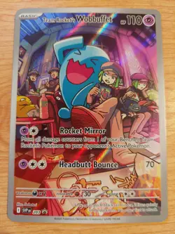 Team Rocket's Wobbuffet - 203 (Scarlet & Violet Promo Cards) - Near Mint - Image 1