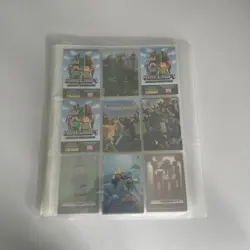 MINECRAFT ADVENTURE TRADING CARDS IN BINDER - SEE PHOTOS - FREE UK DELIVERY - Image 1