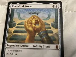 The Mind Stone 21 Mythic Marvel Super Heroes Magic: The Gathering Near Mint - Image 2