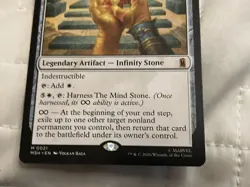 The Mind Stone 21 Mythic Marvel Super Heroes Magic: The Gathering Near Mint - Image 3