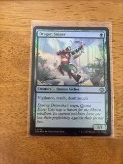 Dragon Sniper 139 Foil- Tarkir: Dragonstorm NM - Image 1