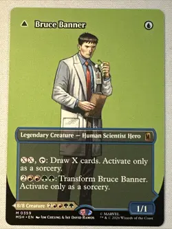 MTG / Bruce Banner / MSH / #359 / Regular (Borderless) / Rare / NM - Image 1