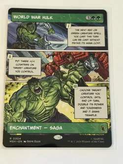 World War Hulk Borderless Showcase Marvel Super Heroes 304 - Image 1