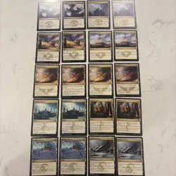 Magic the Gathering MTG Tri-lands Lot 20 Cards Set - Image 1