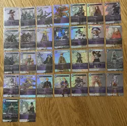 Final Fantasy TCG Opus 1 *Complete* Foil Set (216 Cards) Wave 2 EX FFTCG FFVII - Image 3
