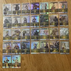 Final Fantasy TCG Opus 1 *Complete* Foil Set (216 Cards) Wave 2 EX FFTCG FFVII - Image 4