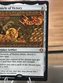 Chronicle of Victory | Mythic MTG ECL Lorwyn | Legendary Artifact Tribal Anthem - Image 4