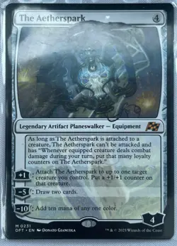 Magic: The Gathering (MTG) - The Aetherspark - Aetherdrift (DFT) M0231 - Image 1