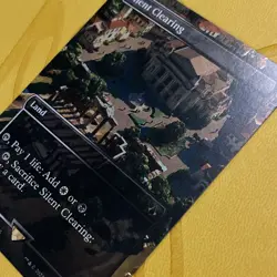 Silent Clearing - Rare Borderless Foil - Assassin's Creed - Magic The Gathering - Image 3