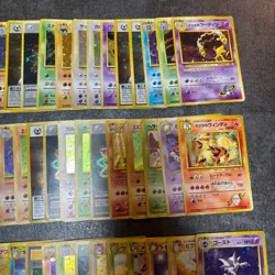 Pokemon Japanese Vintage Holo Lot 100 Card Old Back Haunter Alakazam LP-MP - Image 4