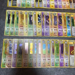 Pokemon Japanese Vintage Holo Lot 100 Card Old Back Haunter Alakazam LP-MP - Image 5
