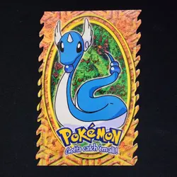 Dragonair Pokemon Movie 1999 Pokemon Topps #11 Die Cut Card - Image 1
