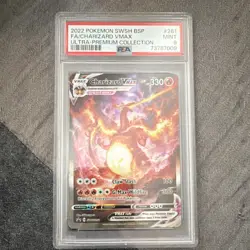 Pokemon Charizard VMAX SWSH261 Holo Promo UPC 2022 English PSA 9 - Image 1
