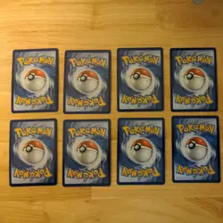 Complete SVE 17-24 Horizontal Holo Energy Set Black Bolt White Flare Pokemon - Image 2