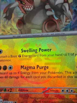 Groudon 49/131 2025 SV Prismatic Evolutions Master Ball Reverse Holo Rare NM - Image 2