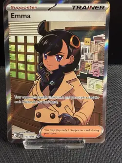 Pokemon TCG Emma - 107/086 Chaos Rising Full Art Ultra Rare Trainer Card - Image 1