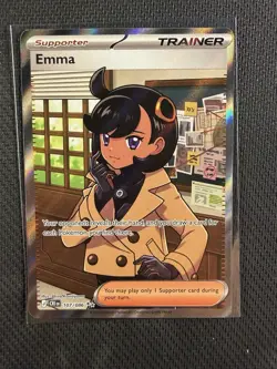 Pokemon TCG Emma - 107/086 Chaos Rising Full Art Ultra Rare Trainer Card - Image 4