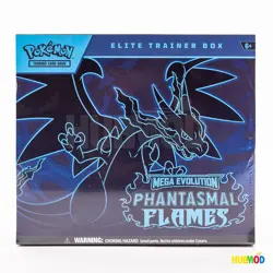 Pokemon TCG Mega Evolution Phantasmal Flames Elite Trainer Box ETB - NEW SEALED - Image 1