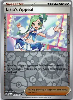 Lisia's Appeal 179/191 Uncommon Surging Sparks Pokemon Reverse Holo Near Mint - Image 1
