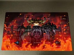WVICM Duel Playmat Monarch TCG CCG Trading Card Game Mat Pad Mousepad & Bag - Image 1