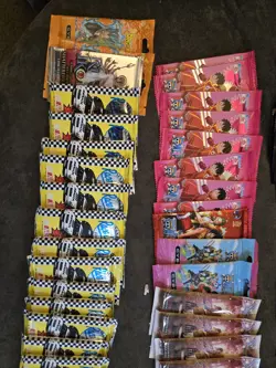 Lot Of 77 Card Packs One Piece, Pokemon, Nascar, Final Fantasy Etc New - Image 3