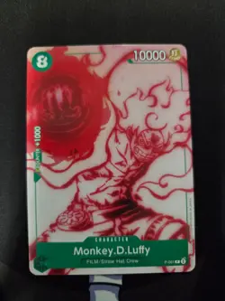 One Piece Monkey D Luffy (P-061) Starter Deck 16: Green Uta english card - Image 1