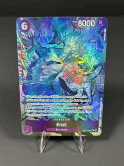 Enel OP15-060 SR ALT ART (AA) | Adventure on Kami's Island | One Piece TCG | EN - Image 1