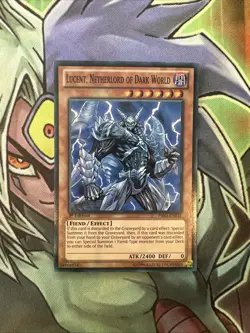 PRIO-EN031 Lucent, Netherlord Of Dark World Super Rare 1st Edition NM Yugioh - Image 1