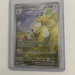 Pokemon TCG Ampharos Chaos Rising Illustration Rare 090/086 Pack Fresh Mint - Image 1
