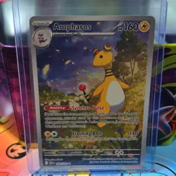 Pokemon TCG Chaos Rising Ampharos Card 090/086 - Image 1