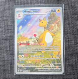 Pokemon TCG Ampharos 090/086 Chaos Rising Holo Eng 160 HP - Image 1