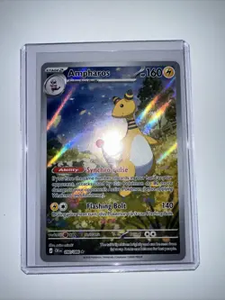 Pokemon TCG - Ampharos - 090/086 - ME04: Chaos Rising (CRI) - English IR - Image 1