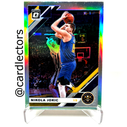2019-20 Panini Donruss Optic NIKOLA JOKIC #96 Silver Holo PRIZM Parallel NUGGETS - Image 1