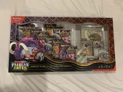 Pokemon Paldean Fates Great Tusk & Iron Treads EX Premium Collection - Image 3