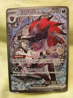 Pokemon TCG N's Zoroark Ex SIR 286/217 Ascended Heroes English NM - Image 1