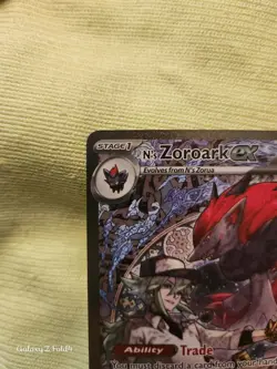 Pokemon TCG N's Zoroark Ex SIR 286/217 Ascended Heroes English NM - Image 2