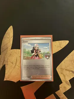 Dawn Trainer-Supporter Staff Holo Promo 087/094 English 2025 Regionals - Image 1