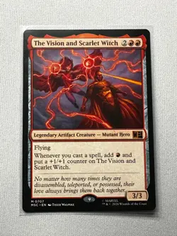 The Vision and Scarlet Witch 707 Commander: Marvel Super Heroes M NM - Image 1