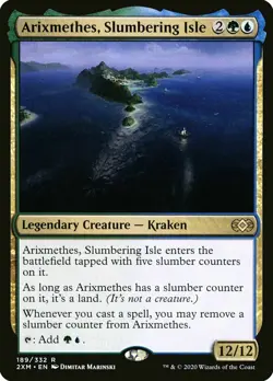 MTG ARIXMETHES SLUMBERING ISLE - ARIXMETES ISOLA SOPITA - ED. 2XM - MINT - ENG. - Image 1