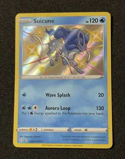 Suicune SV022/SV122 Shining Fates Rare Holo - Pokemon TCG - Image 1