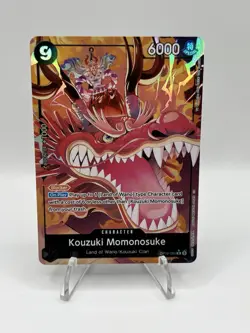 One Piece CCG Kouzuki Momonosuke OP16-085 Alt Art - English - NM+ - Image 1