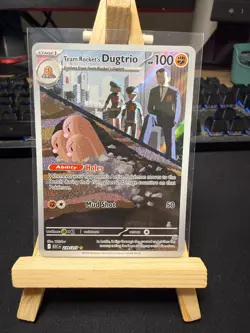 Pokemon TCG Team Rocket's Dugtrio 239/217- Illustration Rare - Ascended Heroes - Image 1